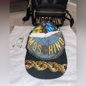 Moschino Couture Printed Hat
